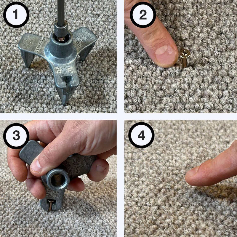 Cargue la imagen en el visor de la galería, Stop Squeak Repair Kit - Fix Creaky Wood and Carpeted Floors - Floor Fix Pro Squeaky Floor Repair