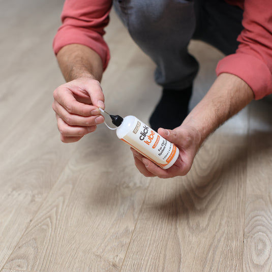 Click Lube - Lubricant for Squeaky Click System Floors - Floor Fix Pro Squeaky Floor Repair Products