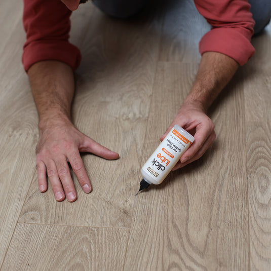 Click Lube - Lubricant for Squeaky Click System Floors - Floor Fix Pro Squeaky Floor Repair Products