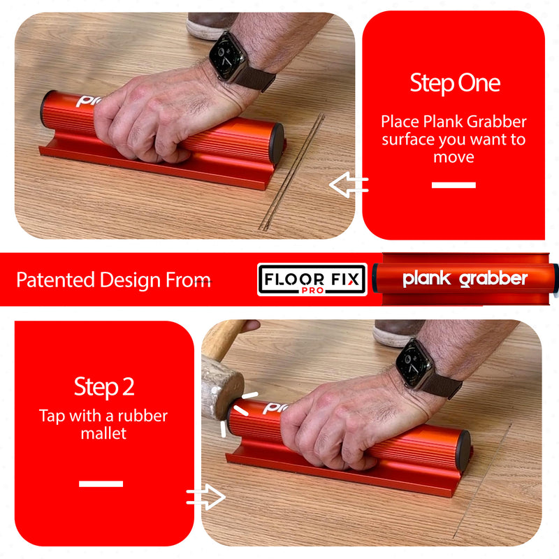 Cargue la imagen en el visor de la galería, Plank Grabber  - Fix Gaps and Move Planks &amp; Tiles With Ease - Floor Fix Pro Flooring Tools
