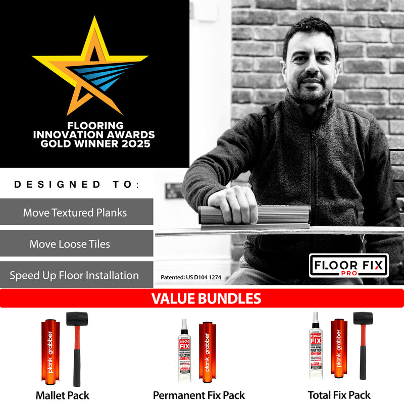 Cargue la imagen en el visor de la galería, Plank Grabber  - Fix Gaps and Move Planks &amp; Tiles With Ease - Floor Fix Pro Flooring Tools
