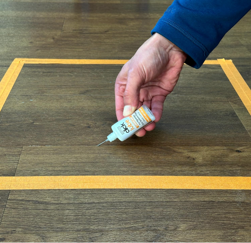 Cargue la imagen en el visor de la galería, Sample Pack For/ Test Kit for Squeaky Click System Floors - Floor Fix Pro Squeaky Floor Repair Products
