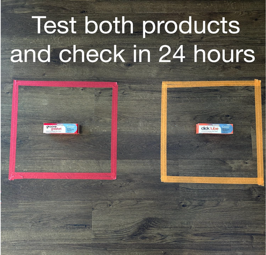 Sample Pack For/ Test Kit for Squeaky Click System Floors - Floor Fix Pro Squeaky Floor Repair Products