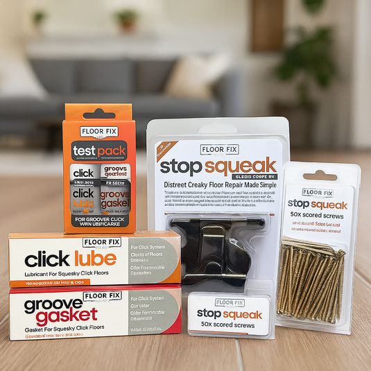 Suelos y escaleras que crujen