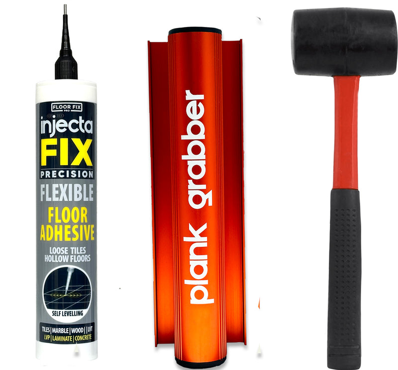 Cargue la imagen en el visor de la galería, Plank Grabber  - Floor Gap Fixer &amp; Installation Tool  (Includes One Spare Suction Pad) - Floor Fix Pro Flooring Tools
